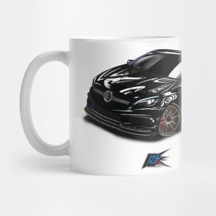 a45 amg black Mug